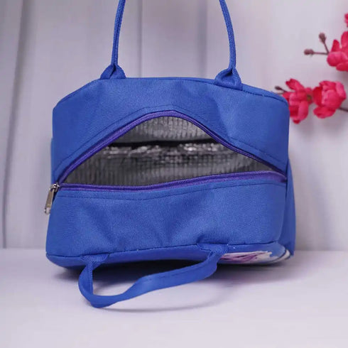 Personalized Cartoon Printed Kids Lunch Bag With Handle